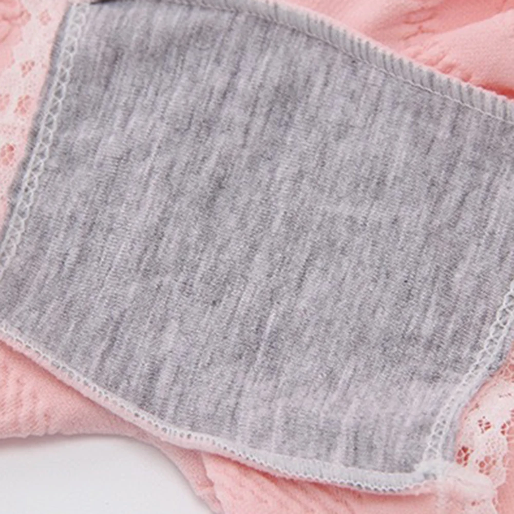 

Fresh Lace Underwear Lace Trim Safety Pants Casual Use Everyday Wear Average Size Women Underwear Flat Cornered Design