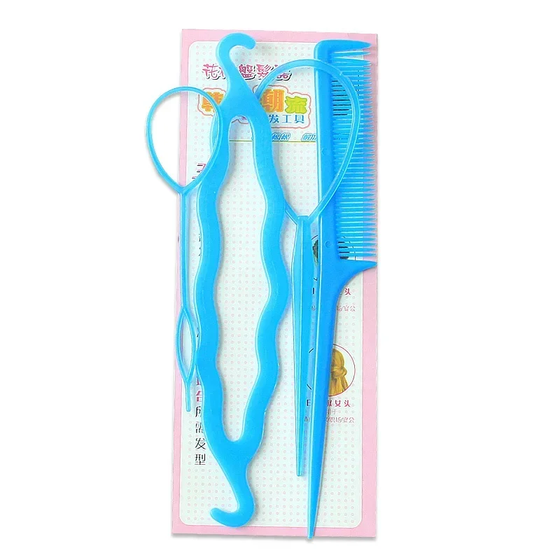 4Pcs Hair Braiding Tools for Girls, Magic Styling Accessories