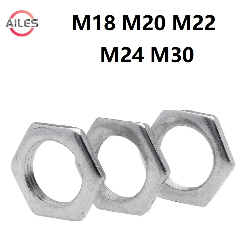 

Carbon Steel Zinc Plating Hexagon Fine Pitch Unltra Thin Nuts One Side Chamfer Thin Nuts