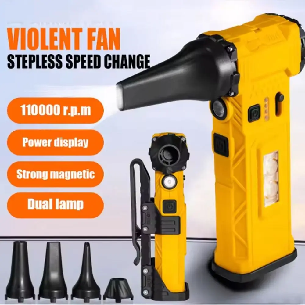 110000 دورة في الدقيقة توربو مروحة عنيفة محرك بدون فرشاة عالية السرعة منفضة هواء كهربائية عرض الطاقة منفاخ هواء قوي مغناطيسي قوي #2