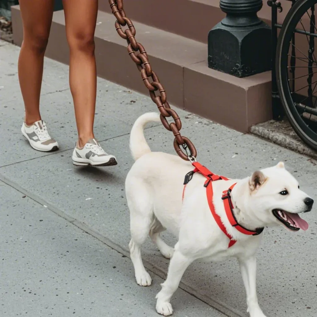 Crea il tuo cane il trendsetter! Prova questa catena per cani divertente e alla moda realizzata in plastica cava