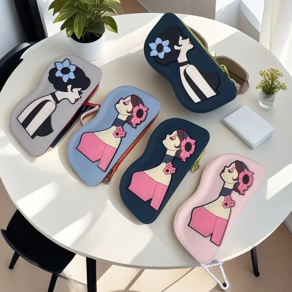 

Multifunctional Silicone Glasses Bag Waterproof Dustproof Silicone Eyeglasses Case Storage Bag Coin Purse
