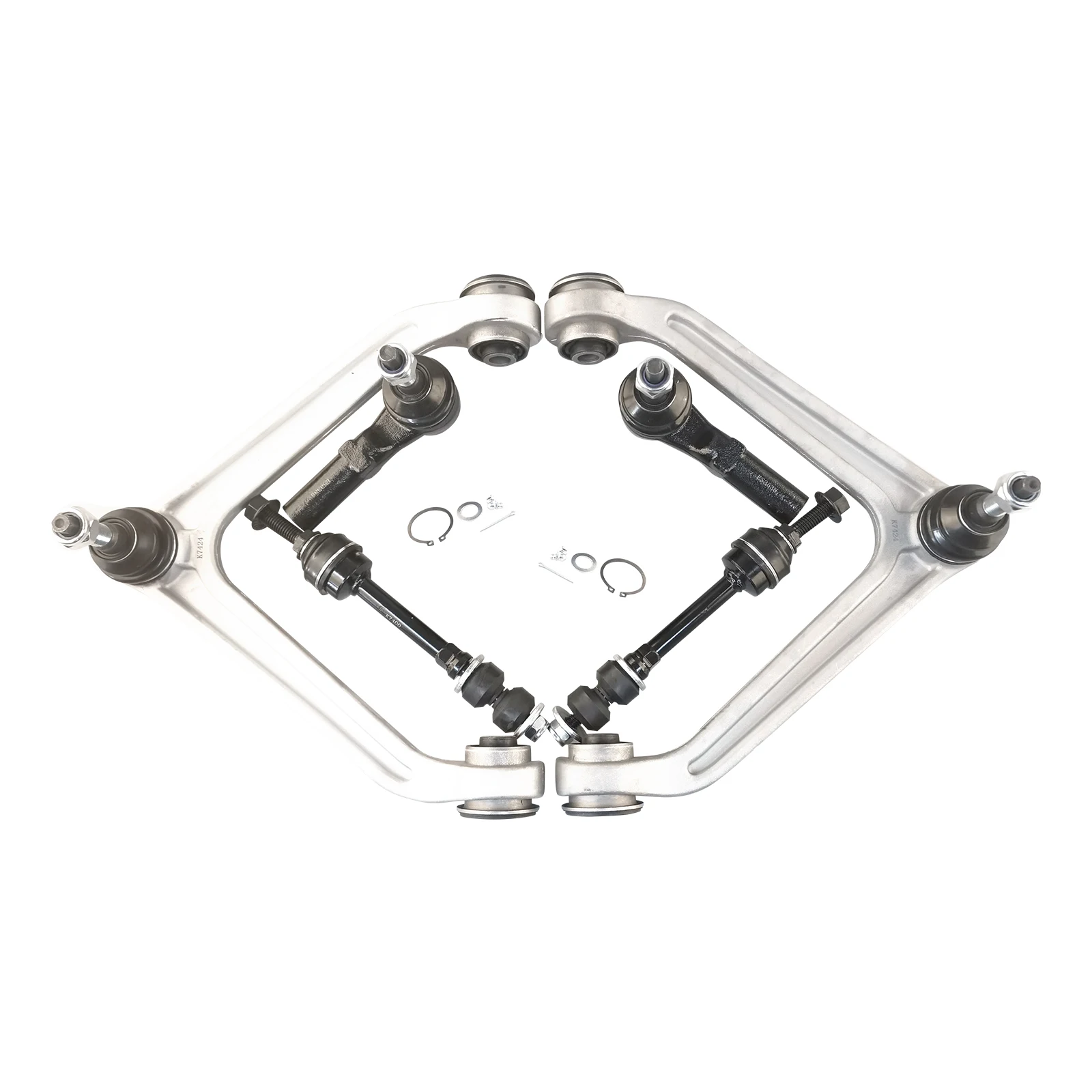 

Front Upper Lower Control Arm Ball Joint Sway Bar End Link for 02-05 Ram 1500