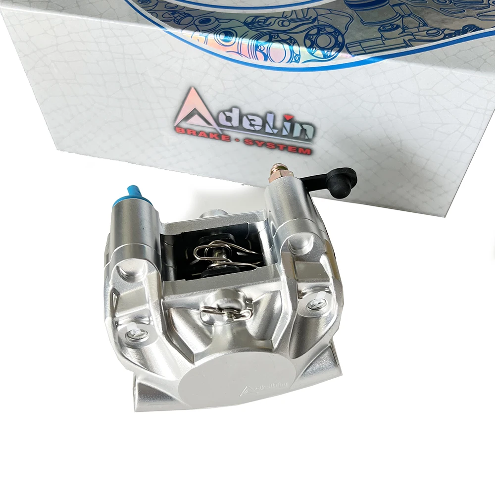 Adelin ADL-17 Motorcycle modification electric motorcycle adapter bracket double piston brake calipers For WISP RSZ YAMAHA