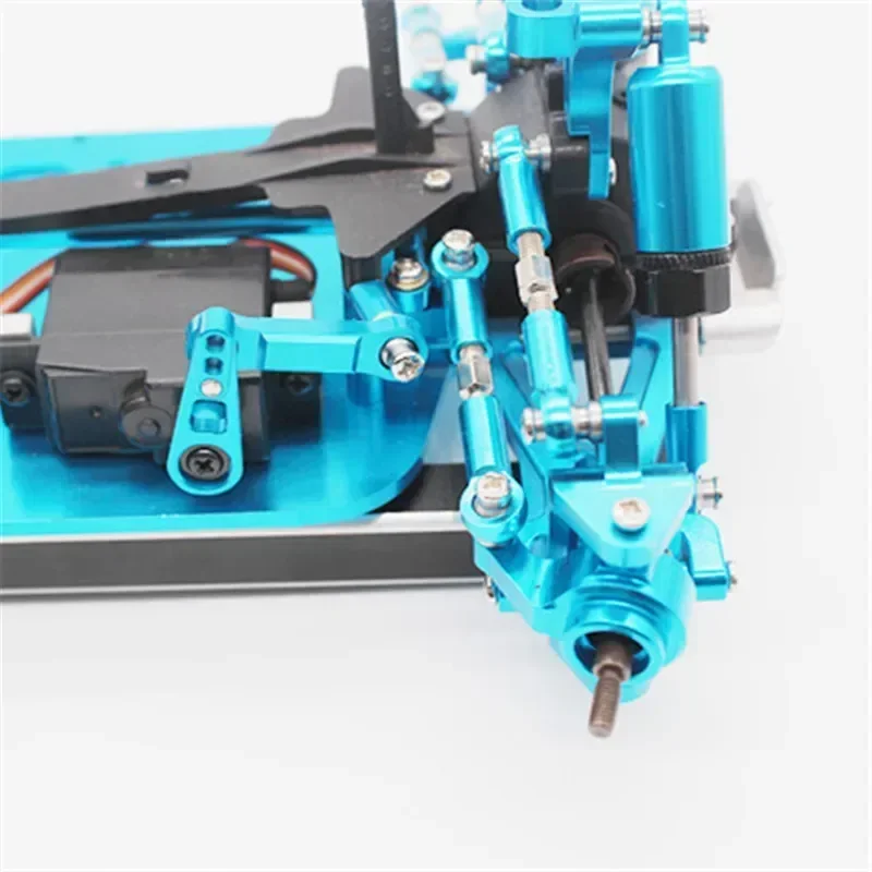 Upgrade der Aufhängungsarm- und Vorder-/Hinterradnabe C-Sitz-Teile-Kit für WLtoys A959 A979 A959B A979B RC-Car-Ersatz