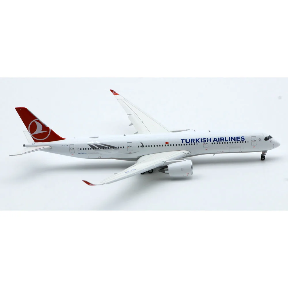 EW4359006A Alloy Collectible Plane JC Wings 1:400 TURKISH AIRLINES Airbus 350-900XWB Diecast Aircraft Model TC-LGA Flaps Down