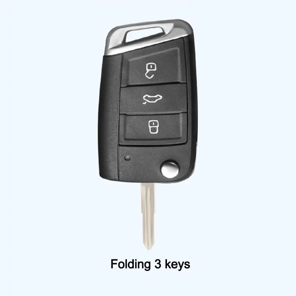 TPU Car Key Case Soft Key Fob Cover for VW Volkswagen Golf 7 MK7 Tiguan MK2 For SEAT Ateca Leon FR 2 Ibiza Skoda Octavia A7