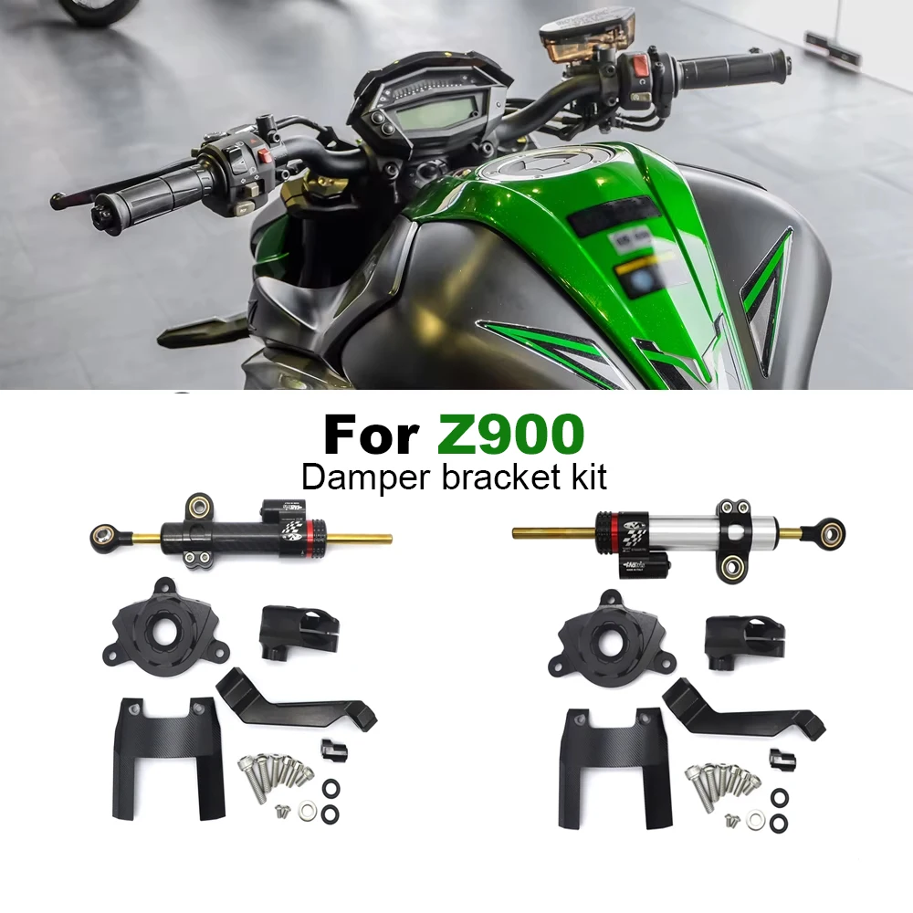 

For Kawasaki Z1000 2016 2017 2018 2019 Motorcycle Accessories Steering Stabilize Damper Shock absorber bracket kit