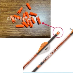 50pcs Crossbow Archery Half-moon Crossbow Bolts Arrow Nocks Internal for Ravin Crossbows R138 Carbon Arrow Shaft