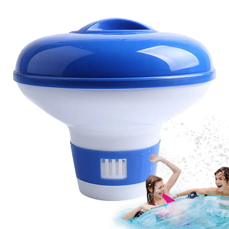 Floaters For Pool Pool Dispenser Chlorine Tablet Floater Sanitizing System Pool Floating Chlorine Dispenser Pool Maintenance For