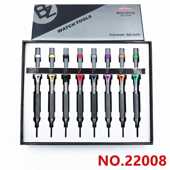 High quality Wristwatch Tools & Parts Watch precision screwdriver set for unscrewing screws to repair instruments