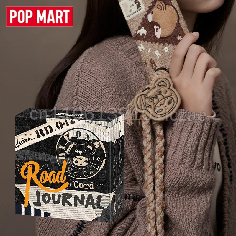 

POP MART Hirono Road Journal Series Cord Blind Box Long Mobile Phone Chain Mystery Box Hirono Cute Toys Christmas Gifts