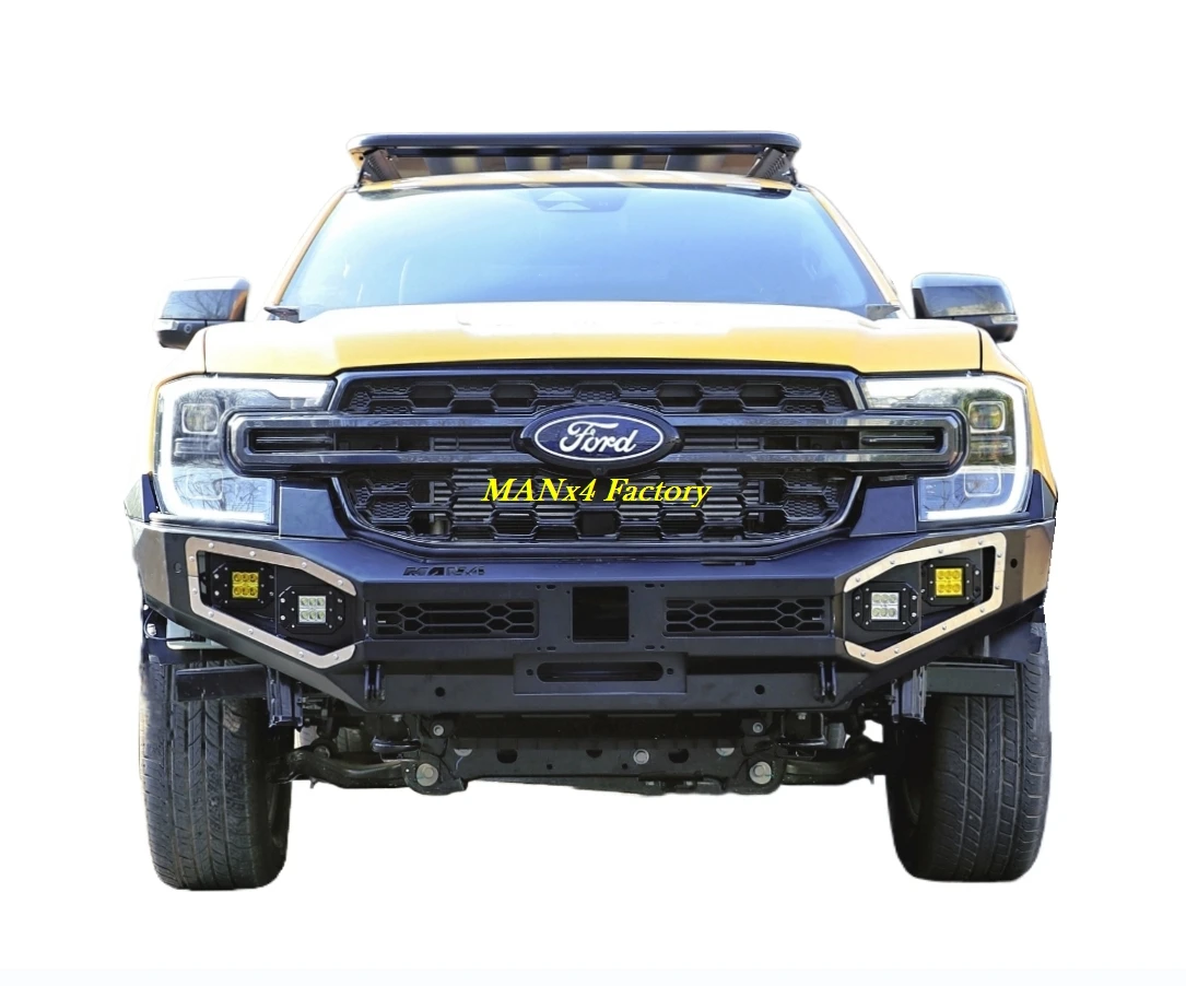 

TOP MANx4 Steel Front Bumper Bull Bar for Ford Ranger T9 2022+ P703
