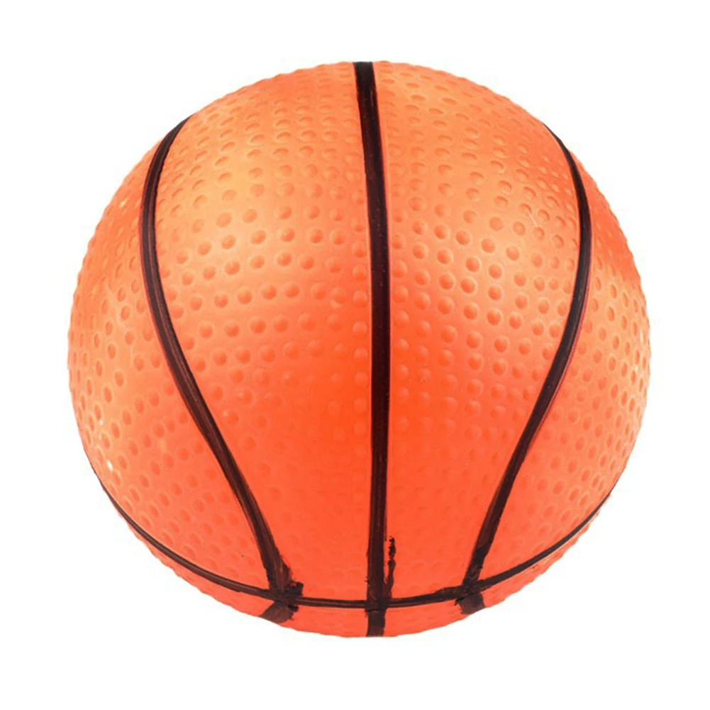 10 個 10 センチメートルミニオレンジバスケットボール PVC 夏ビーチバスケットボールインフレータブルビーチボール親子ゲーム用