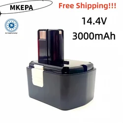 14.4V 3000mAH Hitachi EB1414S EB14B EB1412S Rechargeable Battery EB14S DS14DL DV14DL CJ14DL DS14DVF3