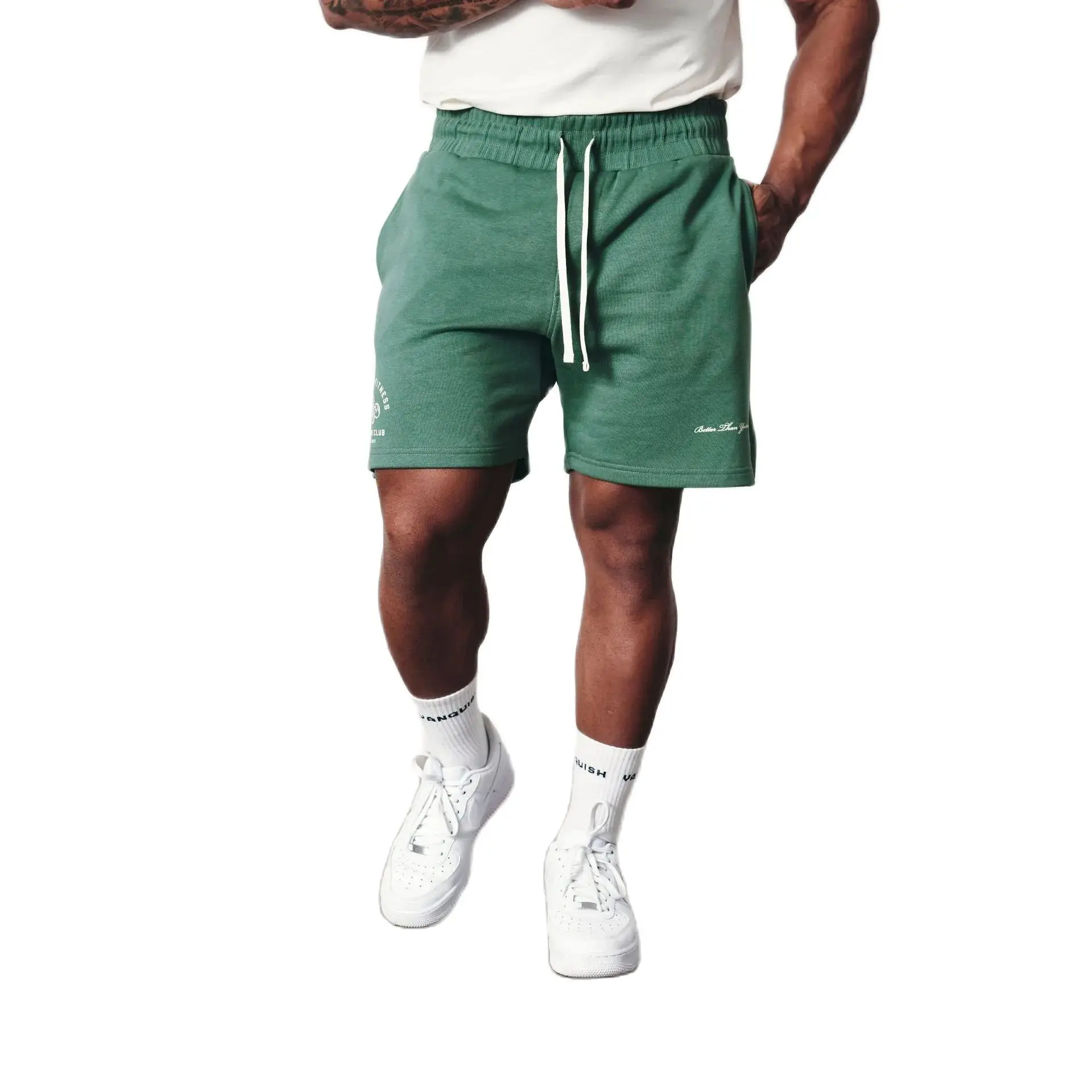 Summer men's loose shorts Sports casual cotton fifth pants Running shorts