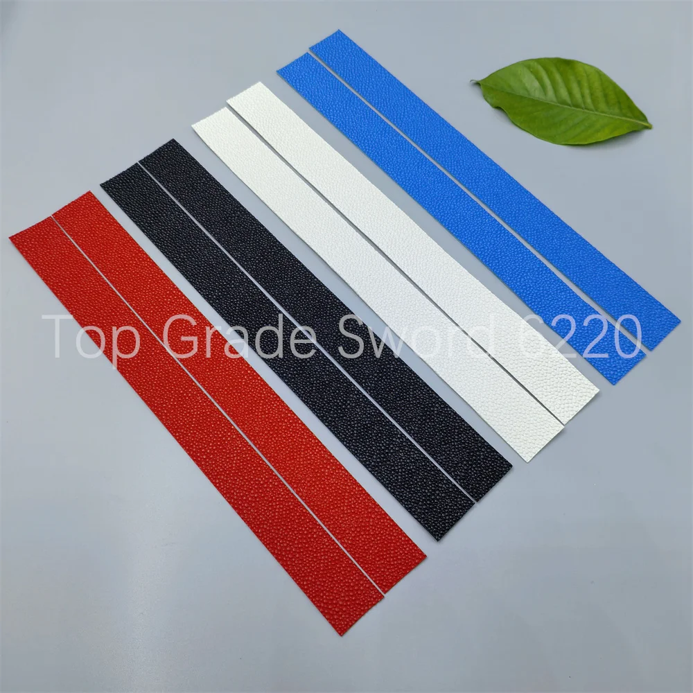 Good Quality 2Piece Imitated Rayskin Samegawa For Japanese Samurai Katana Sword Wakizashi Tanto Tsuka Handle Hilt Fittings
