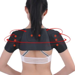 Self-heating Shoulder Protector Belt Adjustable Shoulder Neck Massager Relief Fatigue Pad Therapy Pain Relax Muscle Health Care