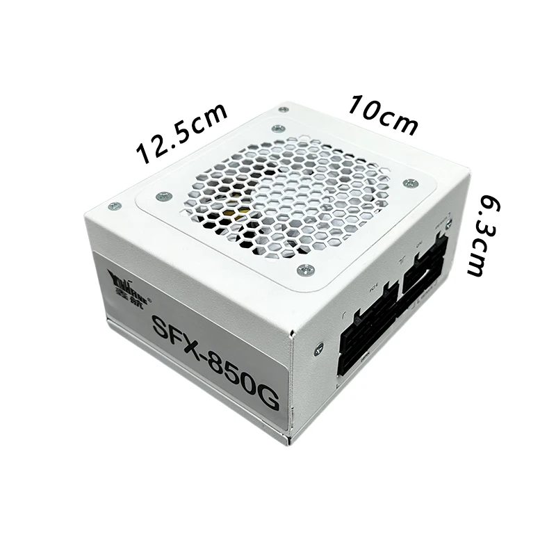لـ Xinhang SFX مصدر طاقة Xuanwu وحدات كاملة لجميع الجسم الأبيض مناسب لعلبة ITX MATX الصغيرة المقدرة بقدرة 750 وات صامتة