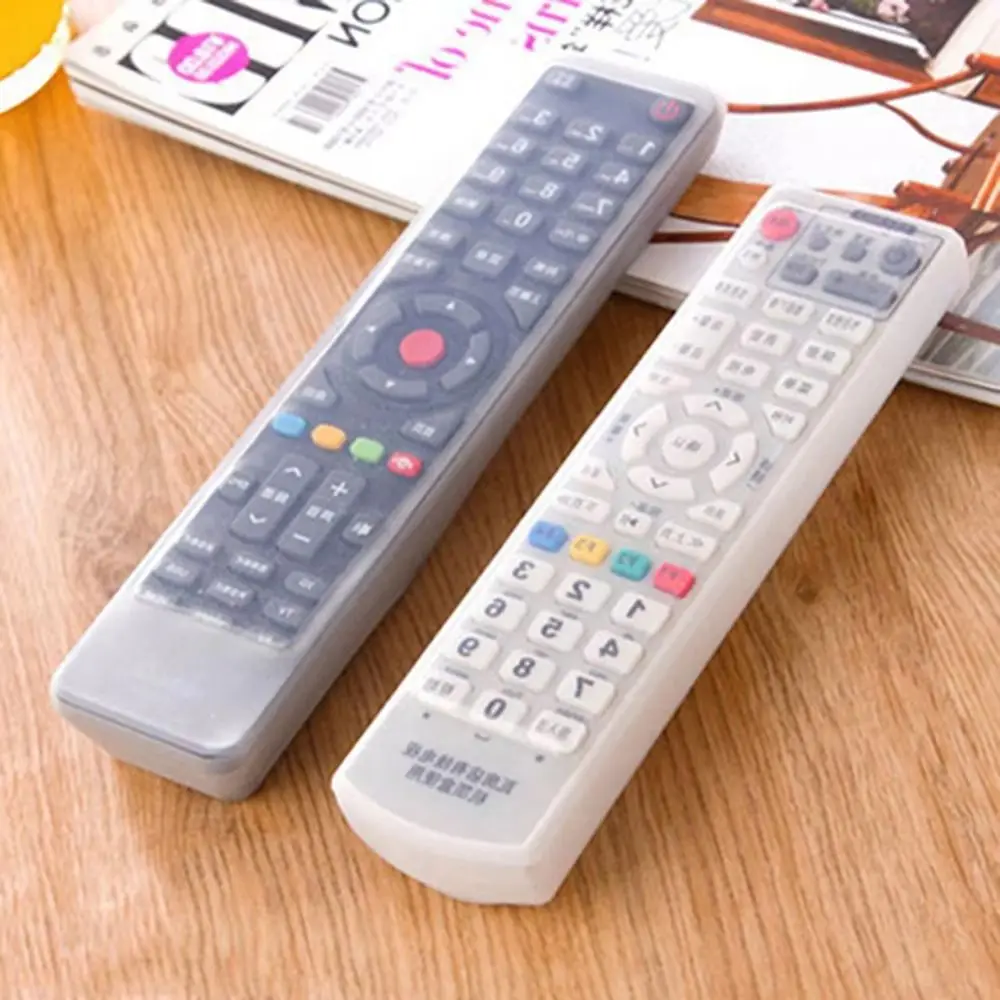 TV Remote Control Case Waterproof Dustproof Air-conditioner Remote Control Protective Cover Washable Anti-fall Protective Case