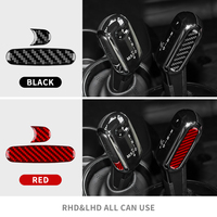 For Mini Cooper F55 F56 F60 F54 2PC/SET Car Gear Lever Head Sticker Interior Trim Modification Decorative Gear Side Cover