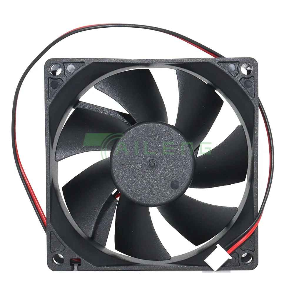 새로운 DA08025B12HA DC 12V 0.4A 8025 8cm 쿨러 전원 공급 장치 섀시 냉각 팬