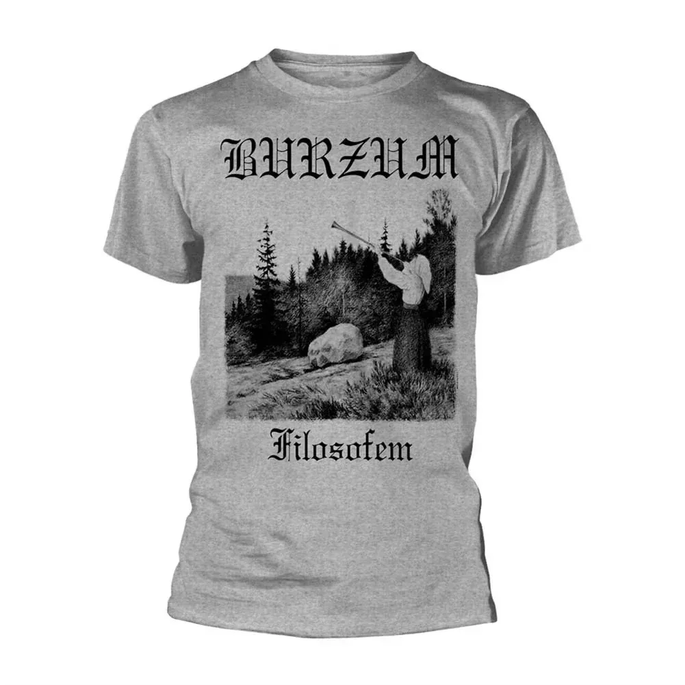 Sommer 2026 Beliebtes Legendäres Norwegisches Black-Metal-Band Burzum Thema Outdoor Freizeit Modisches Herren Kurzarm-T-Shirt – Detail 2