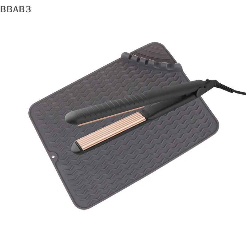

B3 1Pcs Silicone Hair Curling Wand Cover Hair Straightener Hairdressing Curling