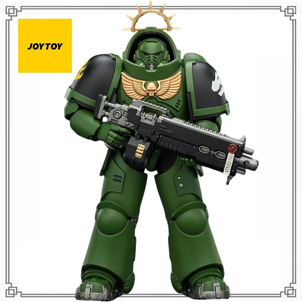 

100% Original Genuine in Stock JOYTOY Warhammer 40000 Salamanders Heavy Arbiter, Armed with Heavy Bolter and Bolt Pistol Gift
