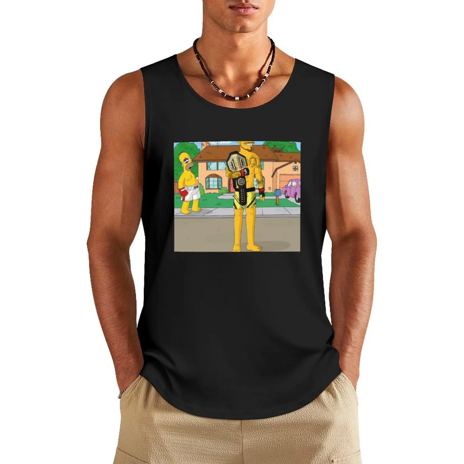 

charles oliveira Tank Top T-shirt for fitness bodybuilding t shirt
