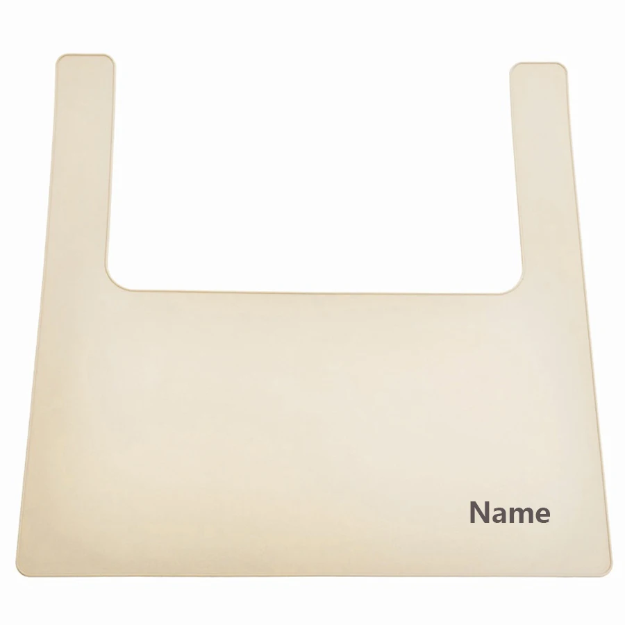 Estera de silicona para silla alta con grabado de nombre gratis para bebés, regalos creativos personalizados para niños y niñas