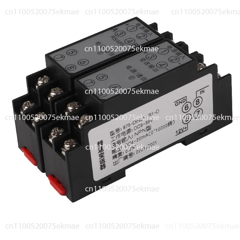 

Encoder Proximity Switch NPN Pulse High Speed Addition and Subtraction Counter Speed Tachometer Acquisition Module RS485