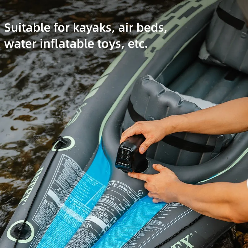 Flextail Max Boat Pump Portable Outdoor Camping Electric Inflator Type-C Charging For Kayak Air Mattress Boat