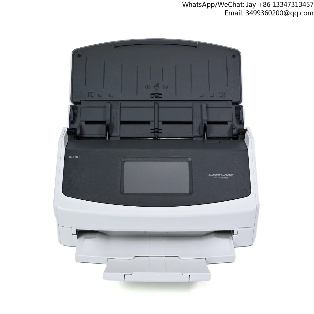 

Сканер документов Ricoh WiFi CIS USB для Fujitsu IX1600, для дома и офиса, с функцией OCR, двусторонней автоматической подачей, сканирование в формате PDF, формат A4, скорость 40 стр./мин.