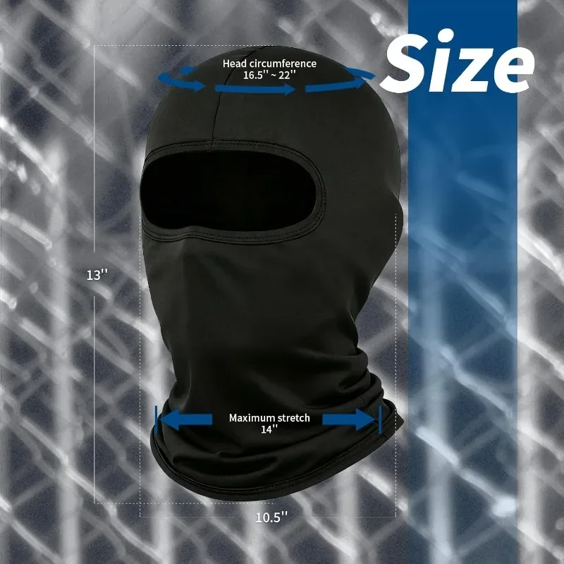 Balaclava Ice Silk Face Mask Summer Cooling Neck Gaiter Hiking Scarves Men Motorcycle Cycling Helmet Hood UV Sun Protection