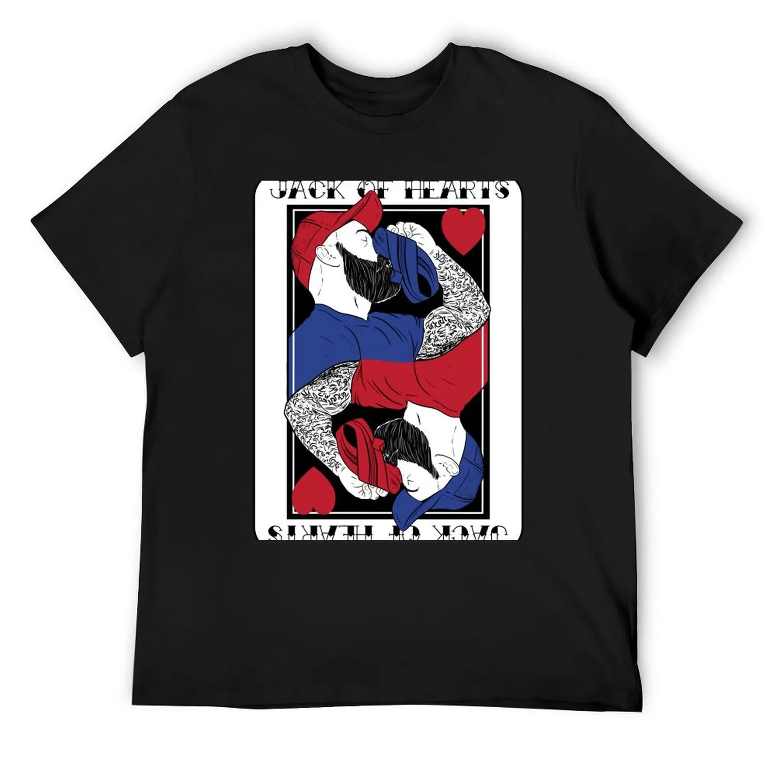 

Jack of hearts - Jack Dixon T-Shirt graphic tee shirt blue archive graphic t shirts T-shirts for men cotton