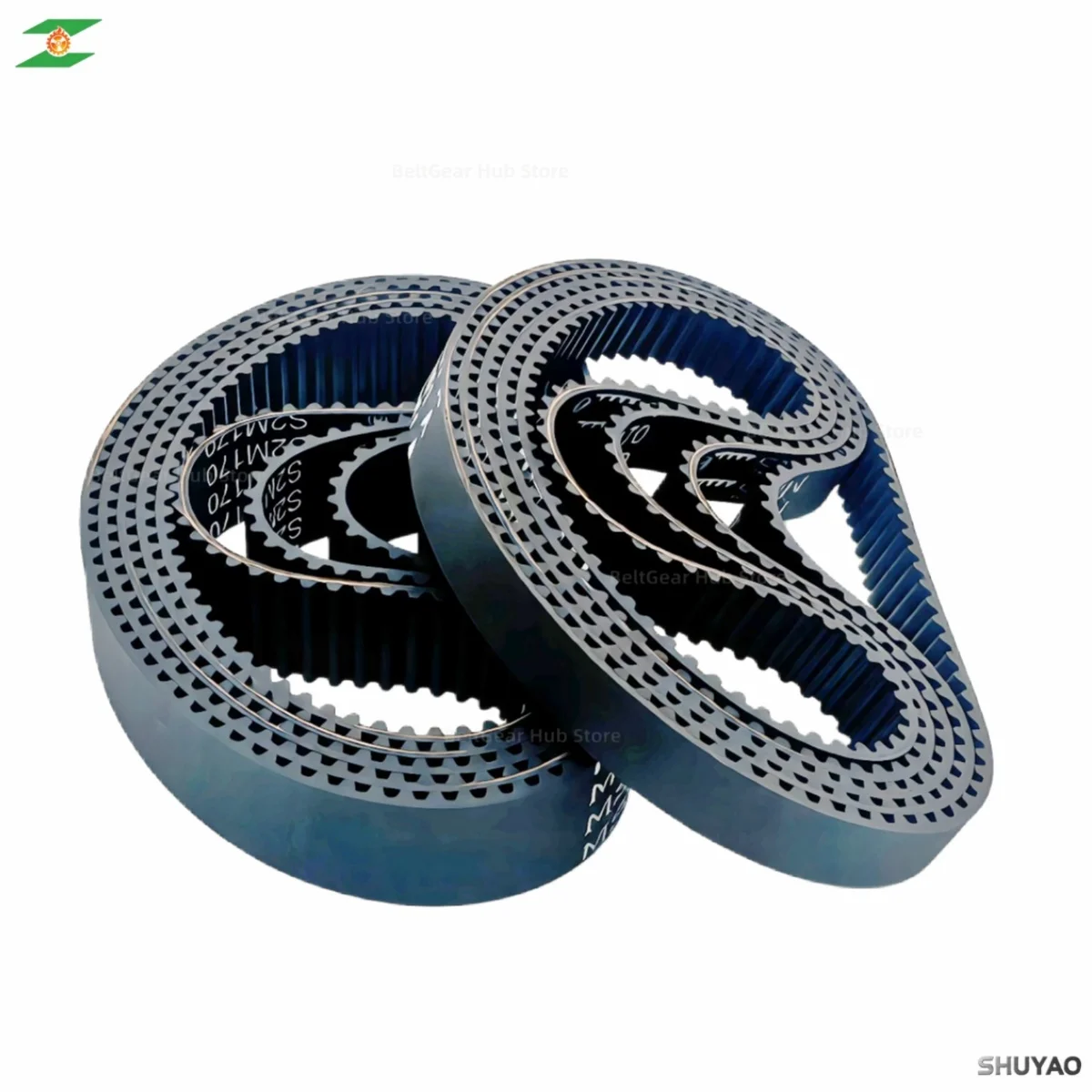 S2M Rubber Timing Belt Width 4-20mm Closed Loop Belt Length 130 132 134 136 138 140 142 144 146 148mm S2M For 3D Parts CNC Drive