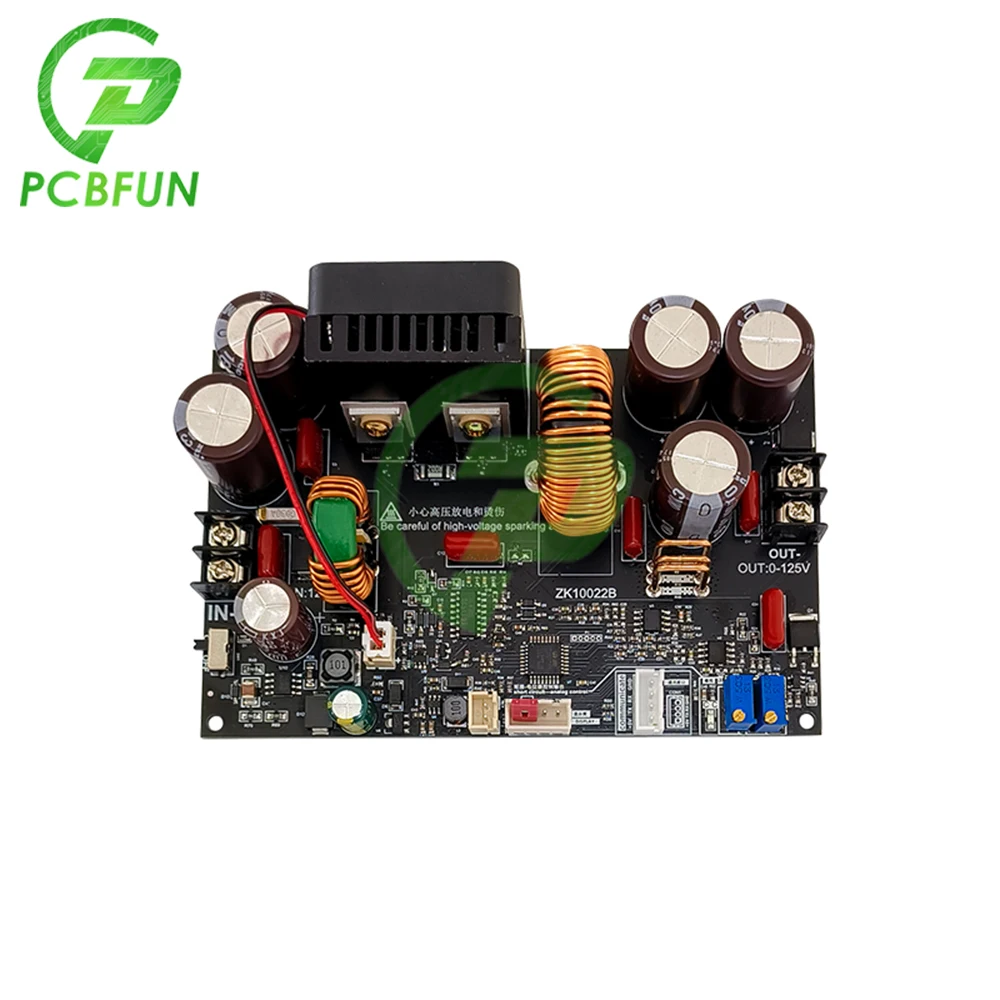 ZK-10022 22A/1500W CNC Step-down DC Adjustable Power Supply Constant Voltage and Current Module Step-down Module DC12-140V