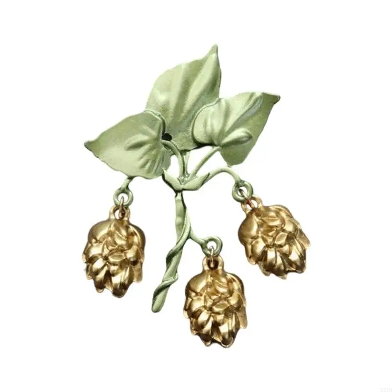  Unique Brooch Pin Clothing Brooch Alloy Texture for Friendship and Celebration