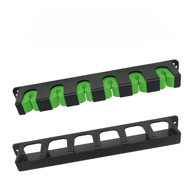ABS Easy‑Install Fishing Rod Wall Rack, High‑Density Foam Grip for Garage Sports & Fishing Rod Equipment Storage