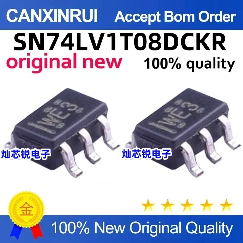 (5-100 pieces)Brand new original SN74LV1T08DCKR printing thread WE3 WE beginning SC70-5