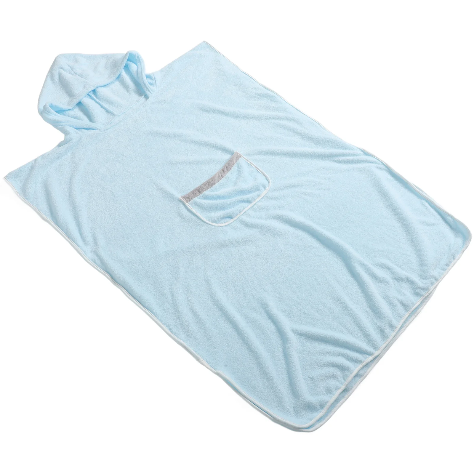 

Women Coral Fleece Hooded Bathrobe Thick Absorbent Quick Dry Warm Cozy Bathrobe for Home Spa Bathrobes for Women