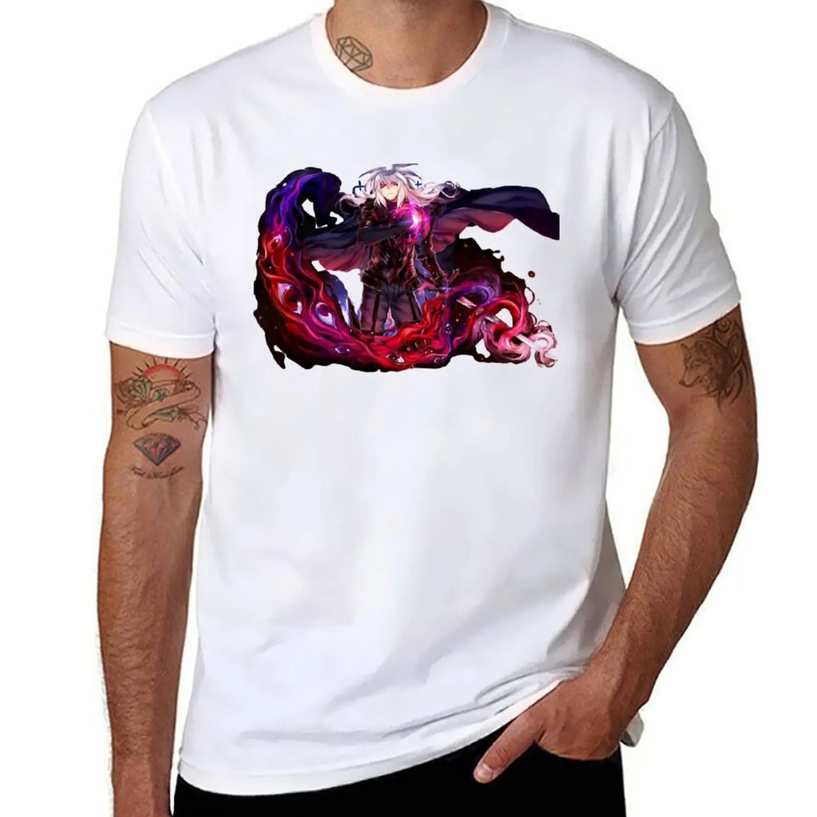 

Bakura Yami Classic T-Shirt Casual Graphic Print Tee