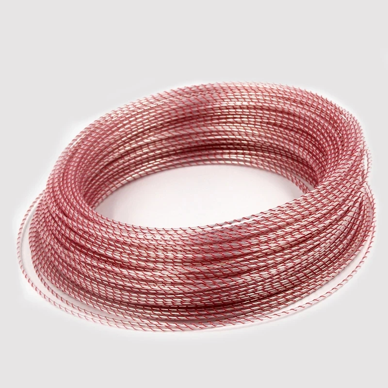 Hi-End 4M  Top-rated 7N copper Silver Plated bulk cable DIY power cable Interconnect Audio cables