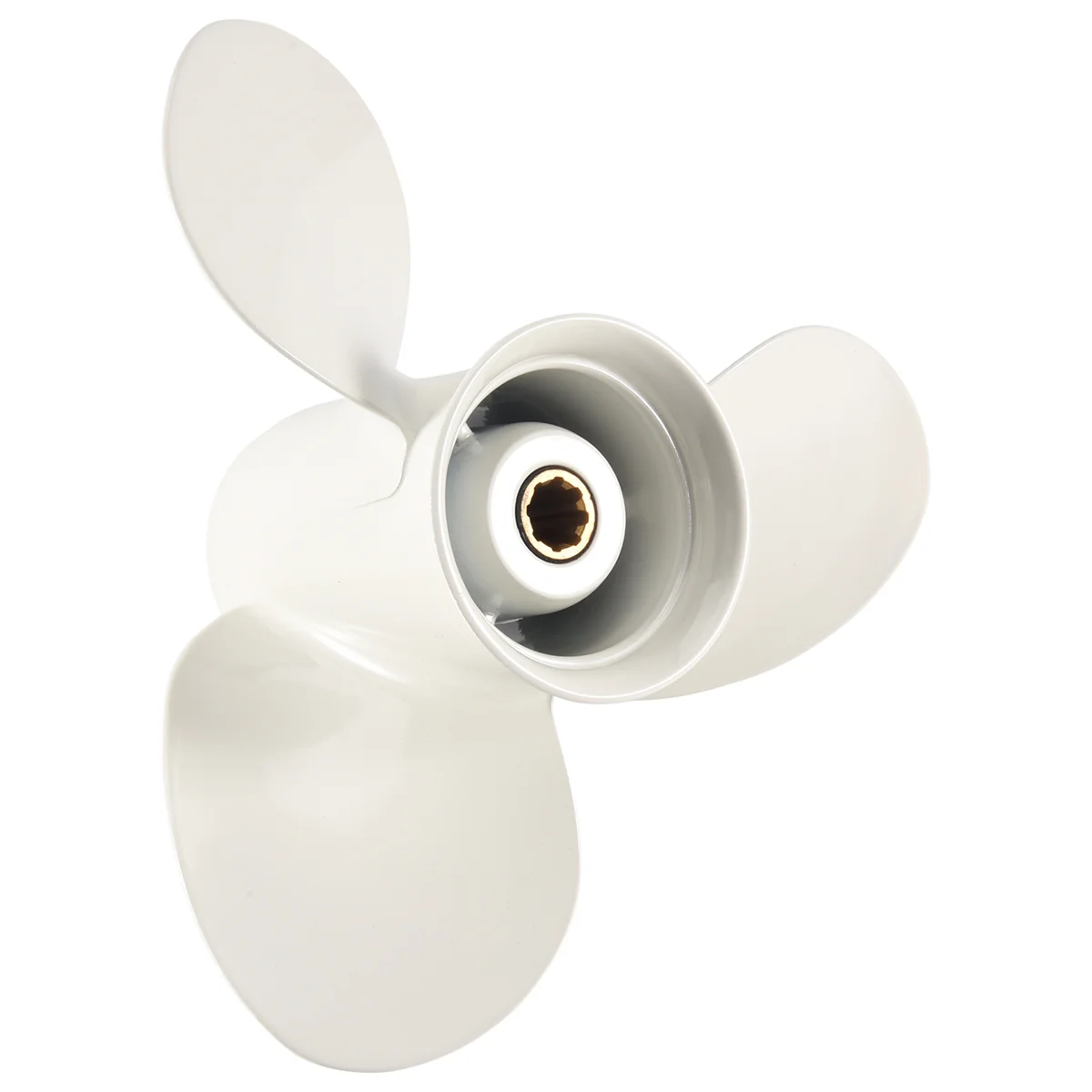 

Ship Engine Outboard Propeller 3-Bladed Rotary Paddle 683-45941-00-El 9 1/4 X 12 For 9.9-15Hp Aluminum 8 Spline Tooths Diameter