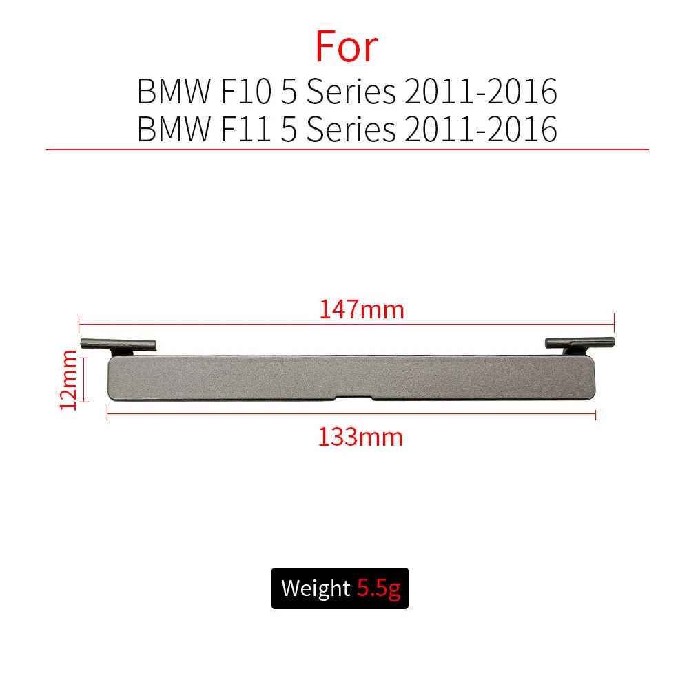 For BMW F10 F11 Car Roof Rail Molding Trim Roof Luggage Rack Cover Plate For 5 Series 2011-2016 520 525 528 530 535i 51137274739