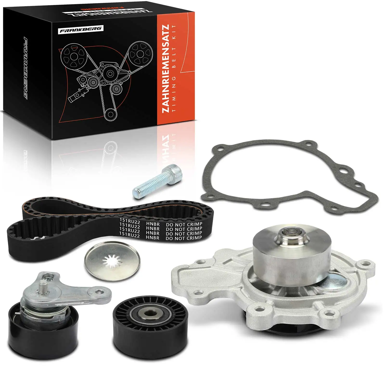 Frankberg 1x Zahnriemensatz Zahnriemen Wasserpumpe für Chevrolet Captiva Cruze Epica Opel 7883-13322 KP15634XS