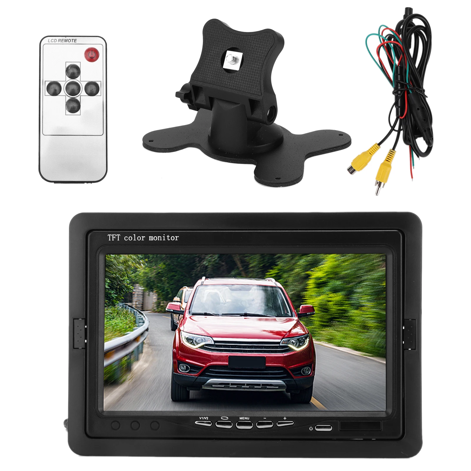 7in Rear View Monitor TFT LCD Digital Screen Car Backup Reversing Parking System