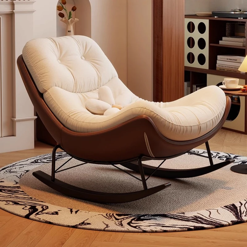 Sillón Reclinable Ergonómico para Adultos, Diseño para Apartamentos, Sillón Reclinable para Dormir, Sillones de Lujo para el Hogar, Muebles Relajantes