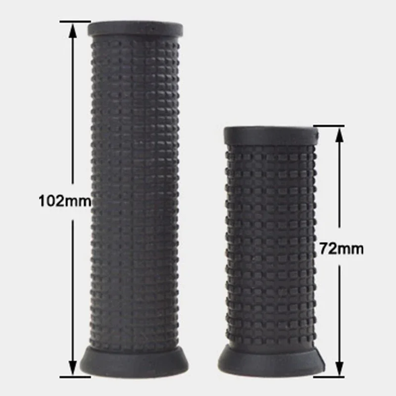 2pcs Bike Bicycle Long Short Handlebar Grips Rubber Anti Slip Cycling Parts Accessories For Twisting Shifter MTB Parts